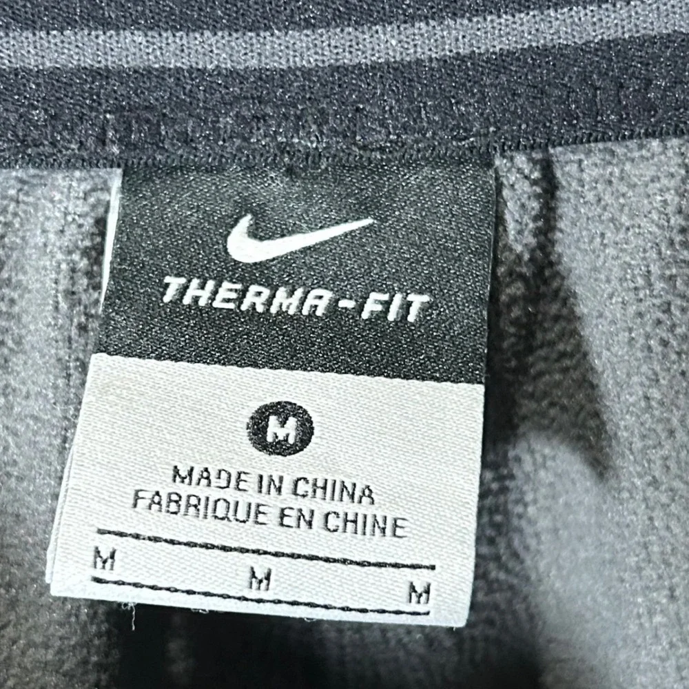 Nike Therma-FIT Mens Medium Charcoal Grey Fleece Training Pants 620335-032